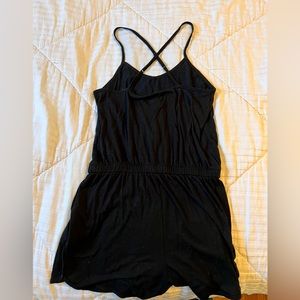 Kohl’s black romper with pockets